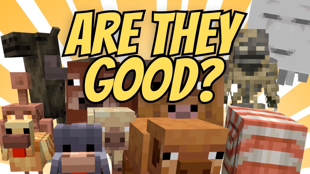 ALL NEW MINECRAFT MOBS reviewed - 2025 Updates