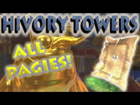 Yooka-Laylee - ALL Hivory Tower Pagies Locations