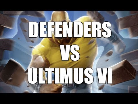 Defenders Vs Ultimus VI Final Node - Marvel Strike Force