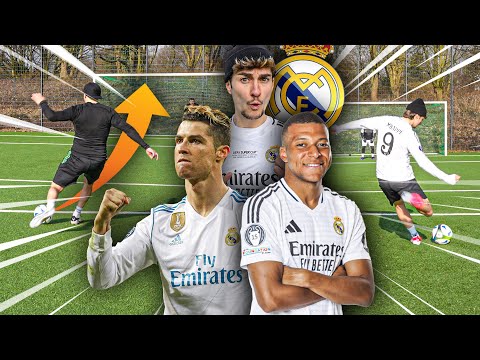 REAL MADRID TORE NACHSTELLEN CHALLENGE! *Mbappé, Ronaldo...*