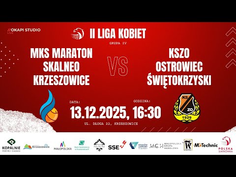 MKS Maraton Skalneo Krzeszowice 🆚 KSZO Ostrowiec Świętokrzyski -2 Liga Siatkówki kobiet