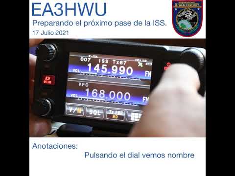 EA3HWU preparando la FTM400 para satélites y digitales. Vídeo 1.