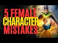 5 Reasons Your FEMALE Characters Suck Writing Advice