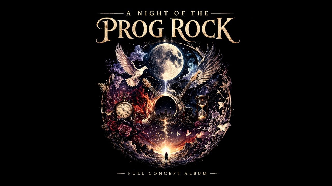 A NIGHT OF THE PROG ROCK | ATMOSPHERIC PROGRESSIVE ROCK CONCEPT ALBUM (FULL ALBUM)