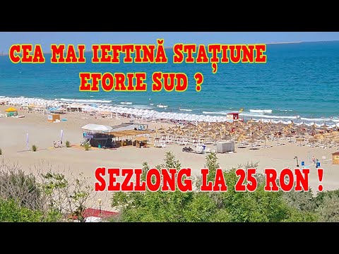 EFORIE SUD ESTE CEA MAI IEFTINĂ STATIUNE ! PREȚURI MICI CHIAR SI PE PLAJA