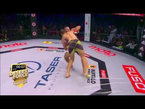 Mohamed ouji fight final academy hilihight MMA♠ / محمد العوجي