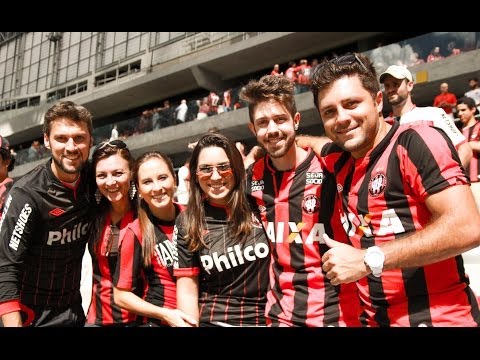 Primeiro jogo na Arena da Baixada - Atlético-PR x J. Malucelli