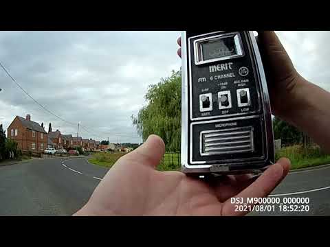 Merit 6000 CB27/81 6ch 4W CB handheld - Field test