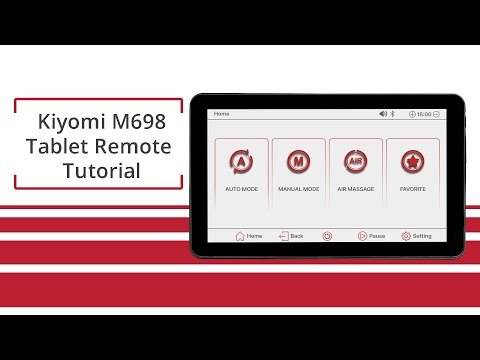 Kyota Kiyomi M698 4D Tablet Remote Tutorial