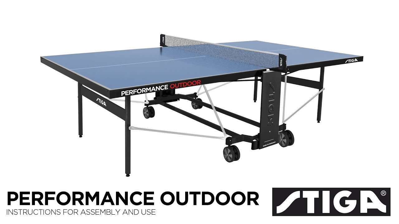 Тенісний стіл Stiga Performance Outdoor Blue (718305)