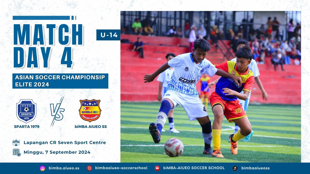 HIGHLIGHT ASC U-15 MATCH 4 SPARTA vs biMBA AIUEO SS