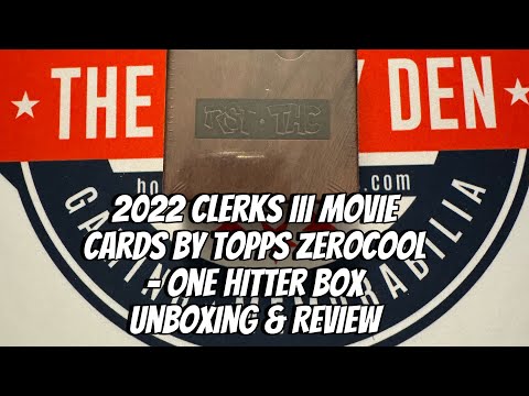 Clerks III 3 Movie 2022 Topps Zerocool One Hitter Box Set Hybrid Strain (Unboxing & Review)