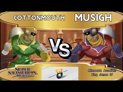 [Melee Round Robins] CottonMouth(Green) vs Musigh(Red) [DownB_ June Arcadian]