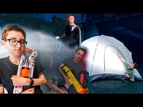 PASSAMOS a NOITE no ACAMPAMENTO e BANHEIRO e Algo ASSUSTADOR APARECEU! 😱 Filme Completo