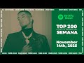Hits Da Semana Spotify Top 50 Brasil Semanal November 14th 2025