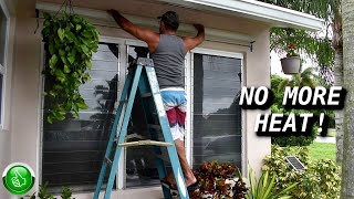 How To Easily COOL DOWN Hot Rooms From Afternoon Sun Exposure!