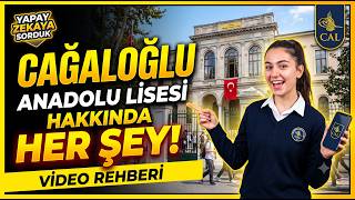 Yapay Zekaya Sorduk: Cağaloğlu Anadolu Lisesi Hakkında Her Şey!