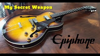 Video thumbnail for Epiphone 50th Anniversary "1962" Reissue Sorrento "Guitar Talk" by Tony Larremore Music