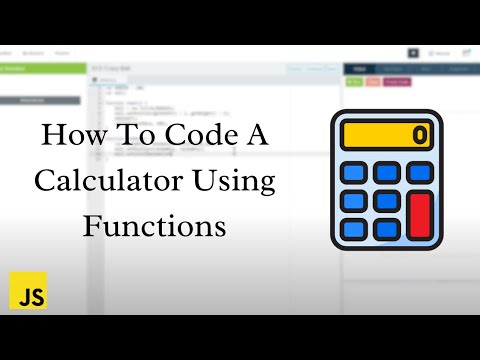 How To Make A Calculator Using Functions Codehs Javascript Tutorial