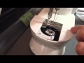 FHSM 202A Mini Sewing Machine Bobbin Threading