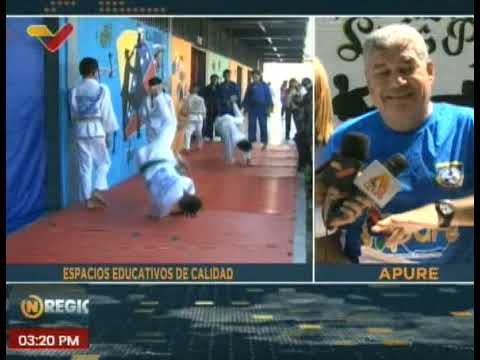 Apure | Bricomiles reinauguran el Liceo de Talento Luis Piñate en el municipio Biruaca