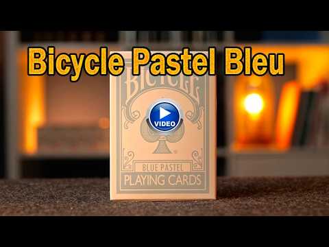 Voir la vidéo de Bicycle Pastel Bleu