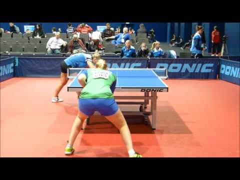 EP 2013: SLO - SVK, Jana Tomazini - Barbora Balazova, 2. tekma