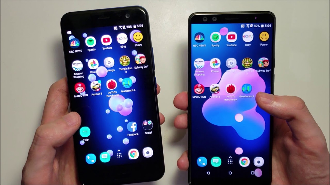 HTC U12+ vs HTC U11 Speed Test, Cameras & Speakers!