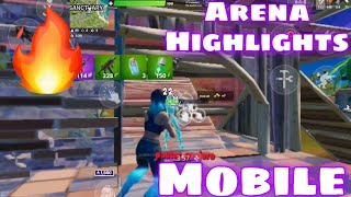 I Played Chapter 3 Season 1 On Fortnite Mobile (Samsung Tab S7 90FPS) Arena Highlights #13