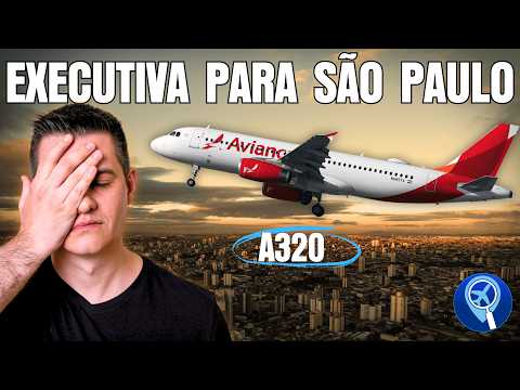 Executiva FAKE Avianca - Como é voar de Bogotá para São Paulo no A320