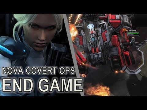 Starcraft II: Nova Covert Ops 9 - End Game [All Achievements! Starcraft Campaign Recap!]