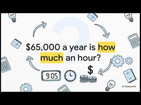 💰 $65,000 a Year = How Much an Hour? Salary Breakdown Explained