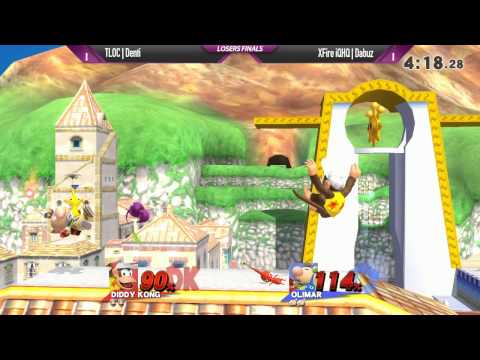 SW 22 - TLOC Denti (Diddy) vs XFire iQHQ Dabuz (Olimar) - Losers Finals