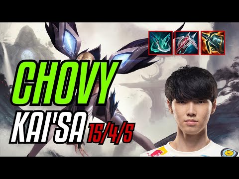 CHOVY - KAI'SA ADC - KR CHALLENGER - PATCH 11.8