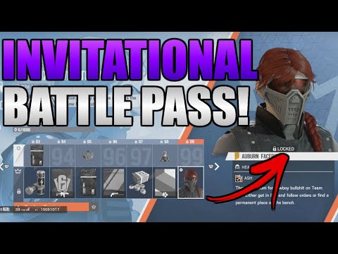 SIX INVITATIONAL 2021 FULL BATTLE PASS! - Rainbow Six Siege Neon Dawn Battle Pass
