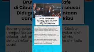 Satpam Kafe di Cibubur Dikeroyok Sekelompok Pria Tak Dikenal Perkara Uang Jatah Rp50 Ribu