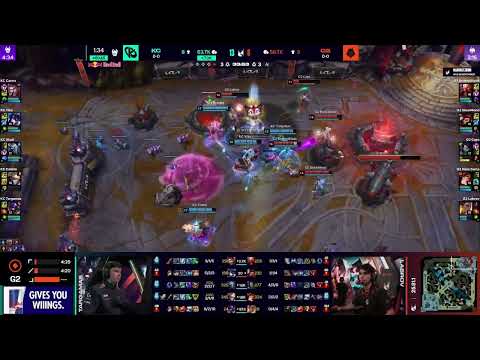 G2 vs KC : G2 CAPS 1v9ing on Akali