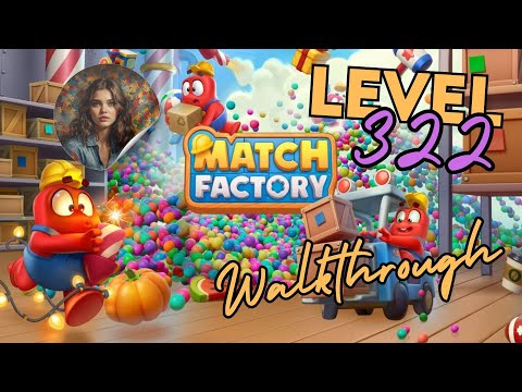 Match Factory Level 322: Gummy Gridlock Glory