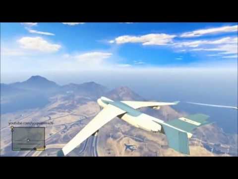 Grand Theft Auto 5: Hijacking a Cargo Plane Mid Flight