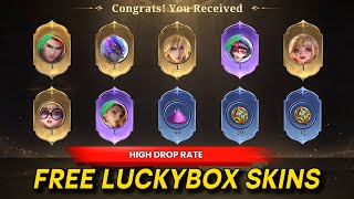 Download lagu I GOT LUCKYBOX SKIN FROM THE DRAWS 🎆🥳 mp3