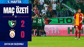 ÖZET: Denizlispor 2-0 Galatasaray  1 Hafta - 2019