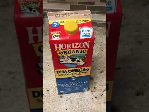 Horizon organic 2% milk review