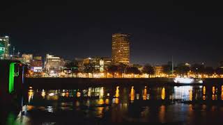 Downtown Portland temporary power interruption in March time-lapse
