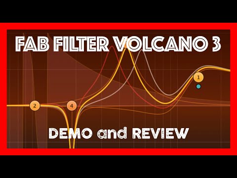 FabFilter Volcano 3 filter vst plugin // US3R Review and demo
