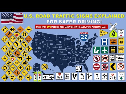U.S. Road Traffic Signs Explained for Safer Driving!