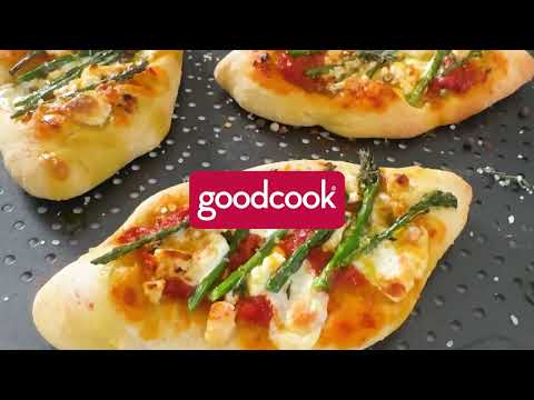 Asparagus Pide | GoodCook AirPerfect Pizza Pan