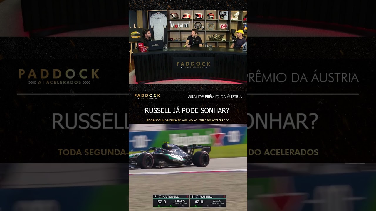 GEORGE RUSSELL JÁ PODE SONHAR? 👀🚀🏎️