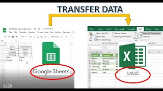 Transfer Data Dari Google Spreadsheet Ke Microsoft Excel (Termasuk Cloud System)