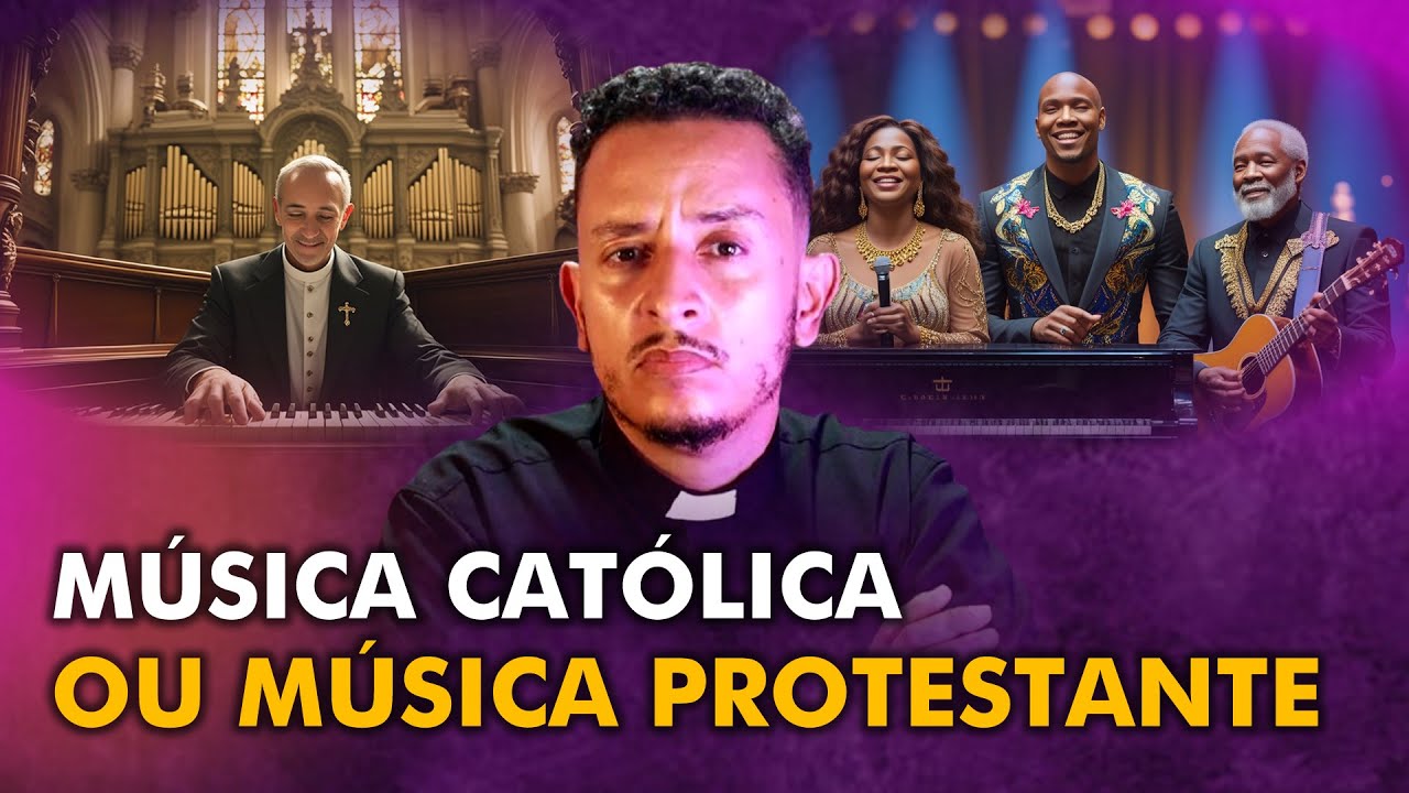 SAIBA DE UMA VEZ POR TODAS A DIFERENÇA ENTRE A MÚSICA CATÓLICA E A PROTESTANTE