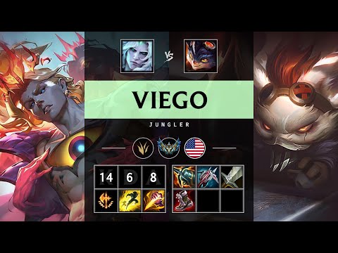 Viego Jungle vs Rumble: Quadra Kill, Godlike - NA Challenger Patch 14.17